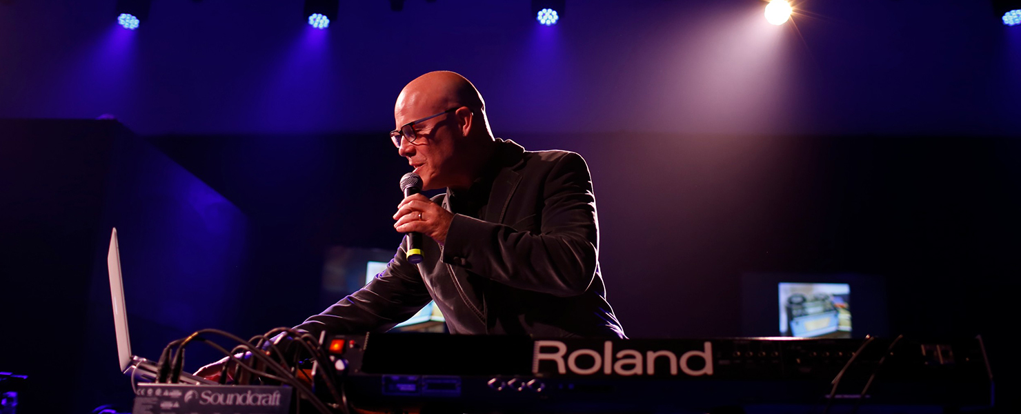 “Thomas Dolby Live in Roland Cloud,” a historic first-ever concert streamed live in Roland Cloud