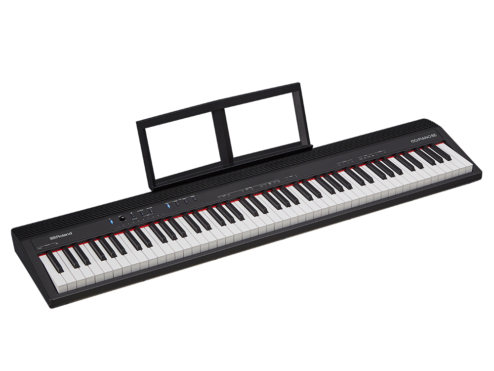 GO:PIANO88 Digital Piano — Start Learning Piano Today with 88 Full-Size Keys, Expressive Roland Sound, and Easy
				Smartphone Integration via Bluetooth —