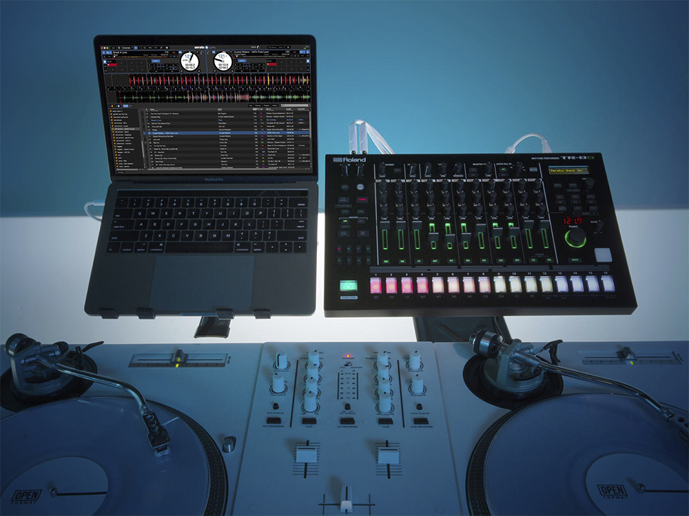 Serato x Roland TR-SYNC update — Roland TR drum machines now sync with Serato DJ Pro —